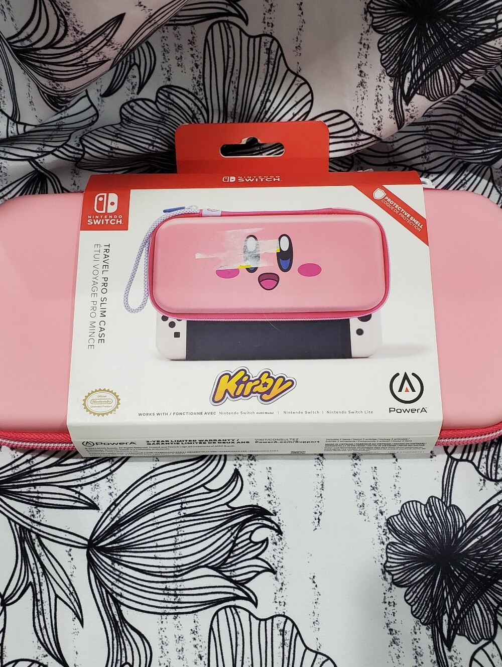 Nintendo Kirby Travel Pro Slim Case - Pink